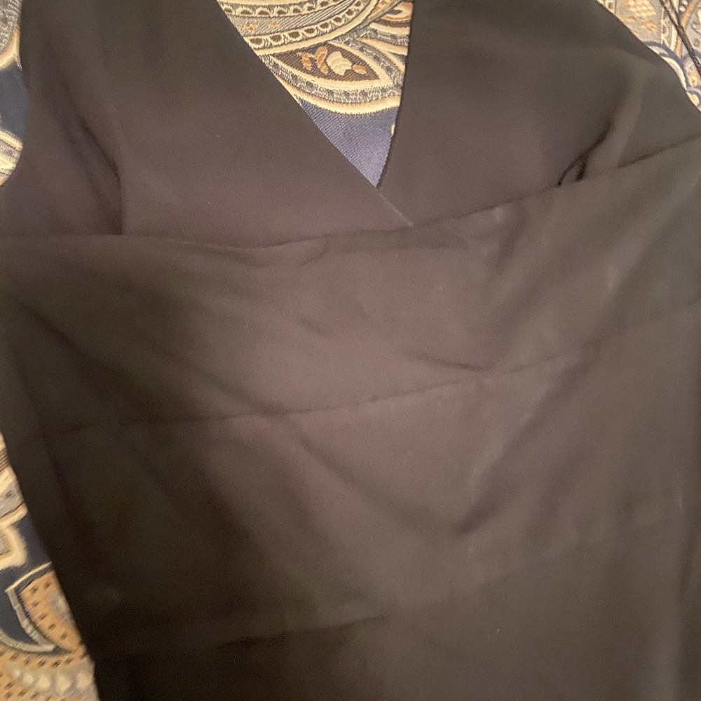 100% silk halter empire waist gown - Picture 7 of 7
